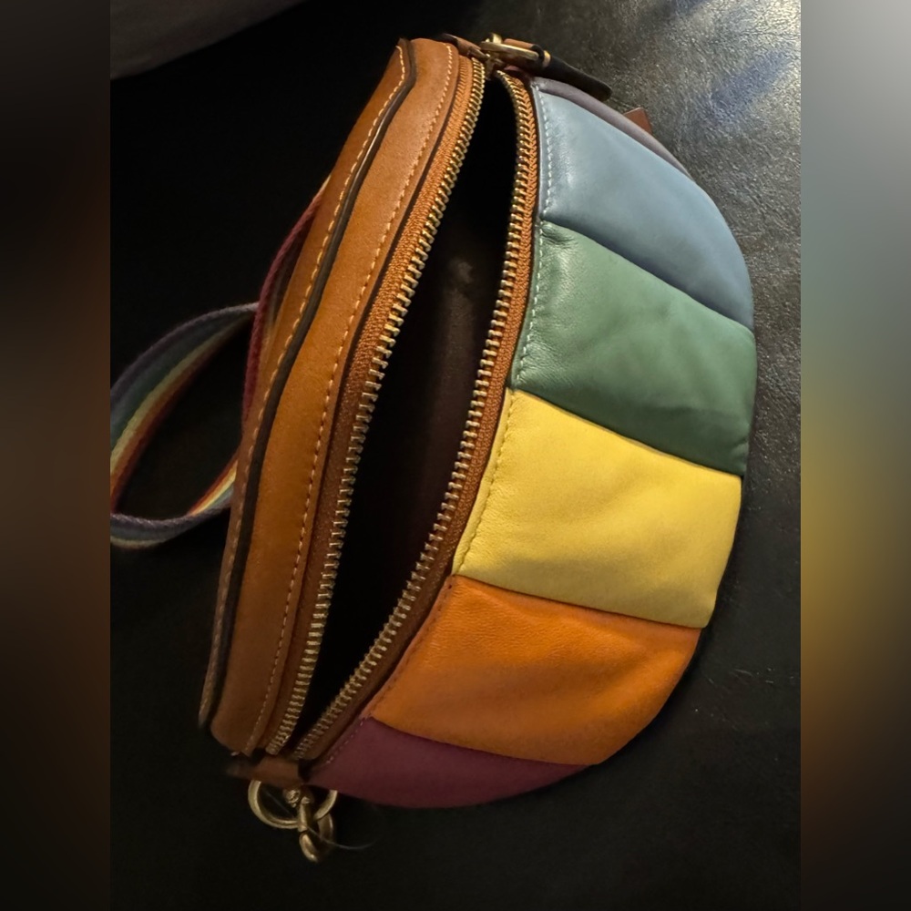 COACH Bethany Belt Bag With Rainbow Quilting NEW - Picture 15 of 16